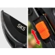 Foarfeca de vie si gradina SK5 Otel carbon reglabila 20 cm 8 inch Negru cu buton portocaliu MX986