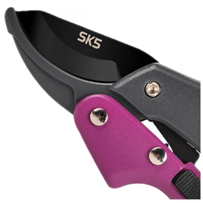 Foarfeca de vie SK5 Otel carbon reglabila 20 cm 8inch NEGRU cu MOV MX987