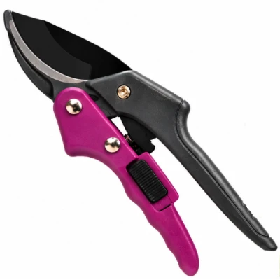 Foarfeca de vie SK5 Otel carbon reglabila 20 cm 8inch NEGRU cu MOV MX987