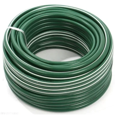 Furtun Gaz 50 m din PVC cu Insertie Metalica Interior 9 mm Exterior 16 mm Verde MX1120