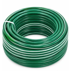 Furtun Gaz 50 m din PVC cu Insertie Metalica Interior 9 mm Exterior 16 mm Verde MX1120