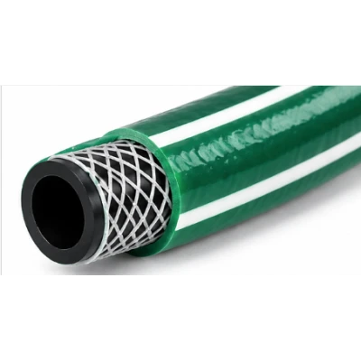 Furtun Gaz 50 m din PVC cu Insertie Metalica Interior 9 mm Exterior 16 mm Verde MX1120