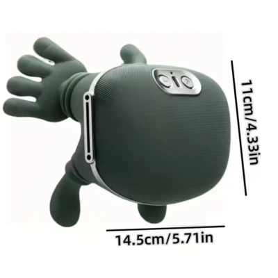 Aparat de masaj FZ 831 cervical 4D pentru gat si umeri 3 intensitati si acumulator reincarcabil USB