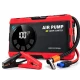 Compresor auto portabil 12V cu functie de pornire de urgenta afisaj digital lanterna LED