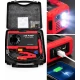 Compresor auto portabil 12V cu functie de pornire de urgenta afisaj digital lanterna LED