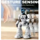 Robot interactiv inteligent AI Delivery XR G7 cu telecomanda comenzi vocale senzor de gesturi muzica dans