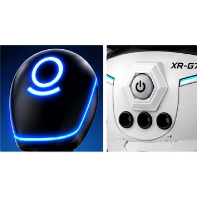 Robot interactiv inteligent AI Delivery XR G7 cu telecomanda comenzi vocale senzor de gesturi muzica dans