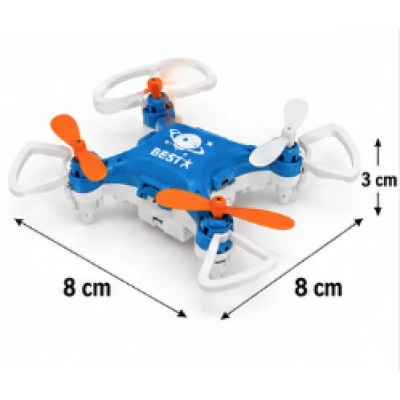 Mini Drona 895 Aerobat Four Axis telecomandata cu 4 elice lumini LED si functie de acrobații 360