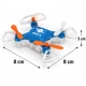 Mini Drona 895 Aerobat Four Axis telecomandata cu 4 elice lumini LED si functie de acrobații 360