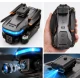 Drona pliabila S15 Pro cu camera HD evitare obstacole pozitionare optica si telecomanda cu suport pentru telefon