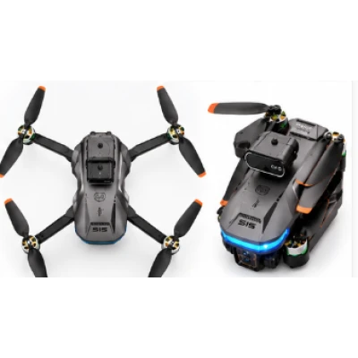 Drona pliabila S15 Pro cu camera HD evitare obstacole pozitionare optica si telecomanda cu suport pentru telefon