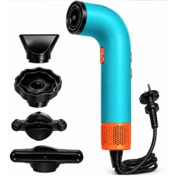 Uscator de par multifunctional Super Hairdryer 4 accesorii interschimbabile design ergonomic