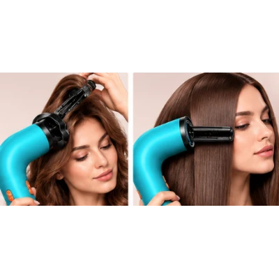Uscator de par multifunctional Super Hairdryer 4 accesorii interschimbabile design ergonomic