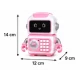 Pusculita interactiva pentru copii Robot Piggy Bank design robot cu ecran luminos