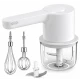 Mini Tocator electric multifunctional 2 in 1 cu teluri interschimbabile 300 ml