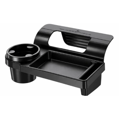 Suport Auto universal 2 in 1 pentru pahar si telefon organizator cu montare pe geamul usii