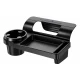 Suport Auto universal 2 in 1 pentru pahar si telefon organizator cu montare pe geamul usii