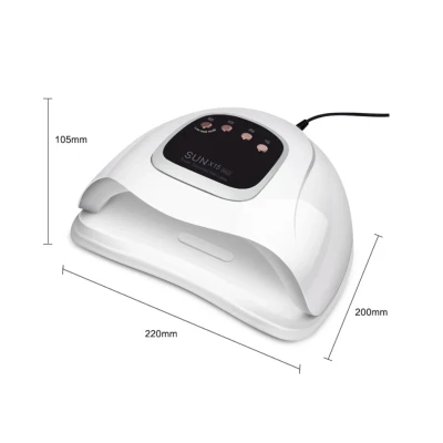 Lampa UV LED pentru Unghii SUN X15 Max Baza Detasabila pentru Manichiura si Pedichiura