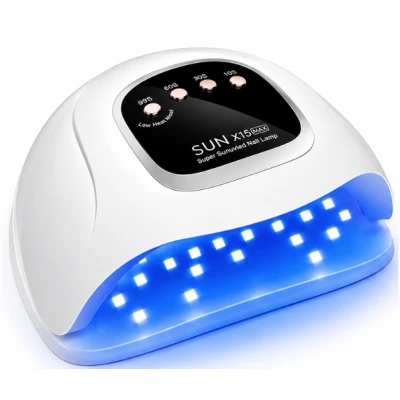 Lampa UV LED pentru Unghii SUN X15 Max Baza Detasabila pentru Manichiura si Pedichiura