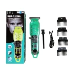 Trimer de Tuns Profesional Hair Clipper HLS T08 reincarcabil USB Display LED 4 Piepteni