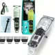 Trimer de Tuns Profesional Hair Clipper HLS T08 reincarcabil USB Display LED 4 Piepteni