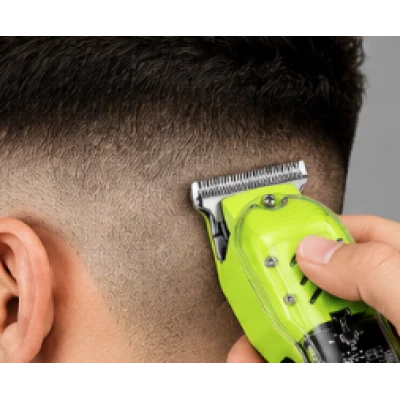 Trimer de Tuns Profesional Hair Clipper HLS T08 reincarcabil USB Display LED 4 Piepteni