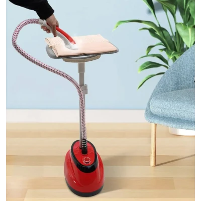 Aparat de Calcat cu Abur Vertical 2 in 1 de 2000W Rezervor 2L 10 Trepte de Abur Masa de Calcat