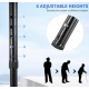Baston Multifunctional Pliabil cu Scaun Integrat lanterna LED si maner ergonomic pentru Sprijin si Odihna