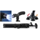 Baston Multifunctional Pliabil cu Scaun Integrat lanterna LED si maner ergonomic pentru Sprijin si Odihna