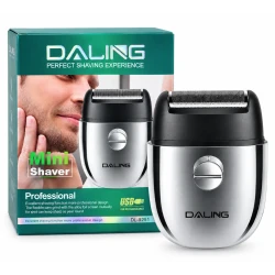Aparat de ras electric DALING DL 9251 Mini Shaver reincarcabil USB Design Compact