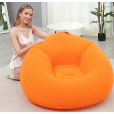Fotoliu Gonflabil Confortabil 110 × 110 × 85 cm Ideal pentru Relaxare