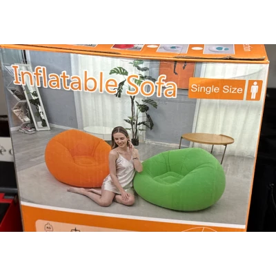 Fotoliu Gonflabil Confortabil 110 × 110 × 85 cm Ideal pentru Relaxare