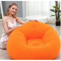 Fotoliu Gonflabil Confortabil 110 × 110 × 85 cm Ideal pentru Relaxare