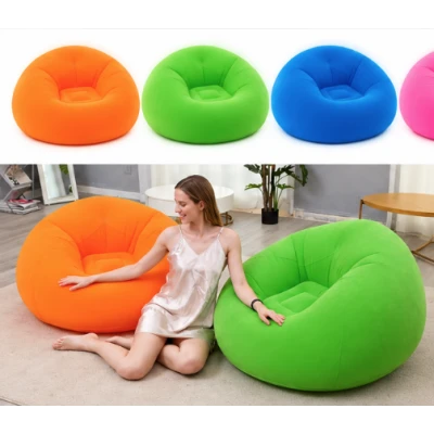 Fotoliu Gonflabil Confortabil 110 × 110 × 85 cm Ideal pentru Relaxare