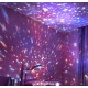 Lampa de Veghe LED cu Proiector de Stele si Carusel cu Iepurasi USB
