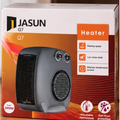 Aeroterma JASUN Q7 putere 2000W cu Termostat Reglabil si Protectie la Supraincalzire