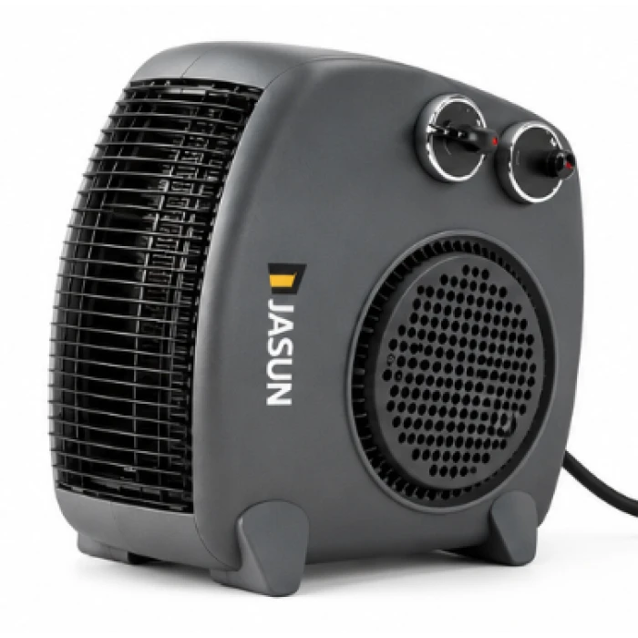 Aerotermă Jasun Q7, 1000/2000 W, cu termostat reglabil – prezentare