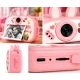 Aparat Foto Instant IEPURAS pentru Copii Sweet Bunny ROZ cu Imprimare Termica