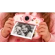 Aparat Foto Instant IEPURAS pentru Copii Sweet Bunny ROZ cu Imprimare Termica