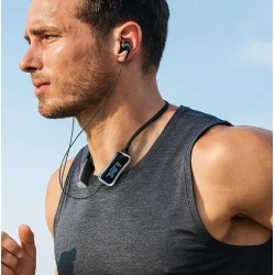 Casti Bluetooth Wireless KL 50 cu Banda Flexibila Ecran LED sport