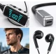 Casti Bluetooth Wireless KL 50 cu Banda Flexibila Ecran LED sport
