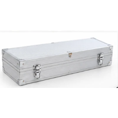 Set 11 Ustensile pentru Gratar din Inox cu Valiza Eleganta pentru Depozitare