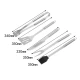 Set 5 Ustensile pentru Gratar din Inox cu Valiza de Depozitare din Aluminiu
