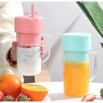 Mini Blender Portabil Reincarcabil pentru Smoothieuri si Sucuri HS08