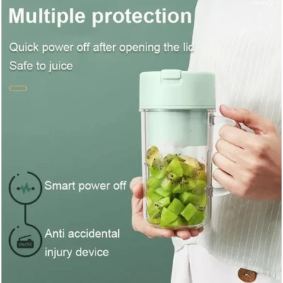 Mini Blender Portabil Reincarcabil pentru Smoothieuri si Sucuri HS08