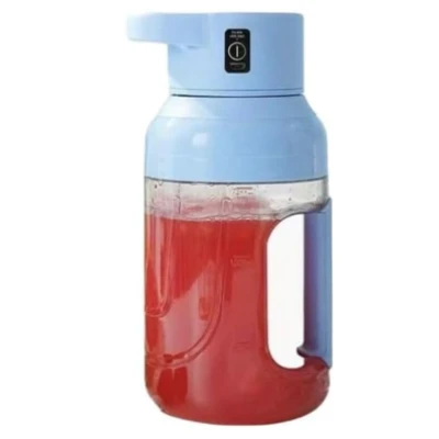Cana Electrica pentru Sucuri si Smoothieuri 1500 ml reincarcabila USB cu maner Integrat
