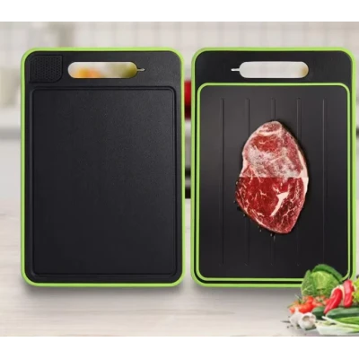 Tocator multifunctional 4 in 1 placa de dezghetat tocator cu functie ascutire cutite si razatoare