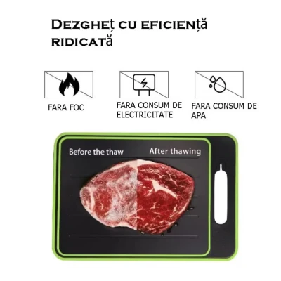 Tocator multifunctional 4 in 1 placa de dezghetat tocator cu functie ascutire cutite si razatoare