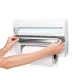 Suport de perete multifunctional 3 in 1 pentru folie alimentara folie de aluminiu si rola de hartie