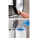 Dispenser de sapun 3 IN 1 montat pe perete set dispenser gel de dus sampon balsam ABS pentru baie si bucatarie